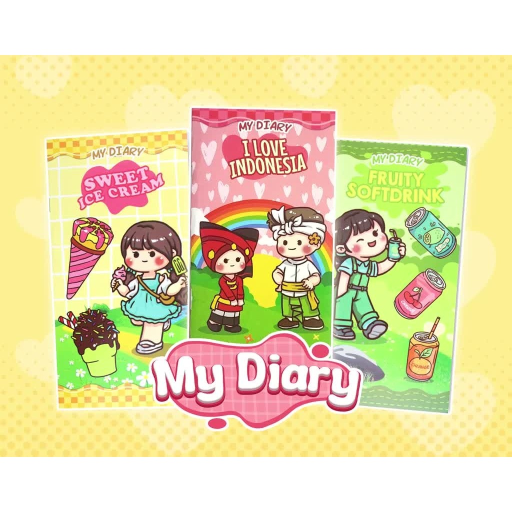 

Mainan Buku Diary / My diary RYI-MNN