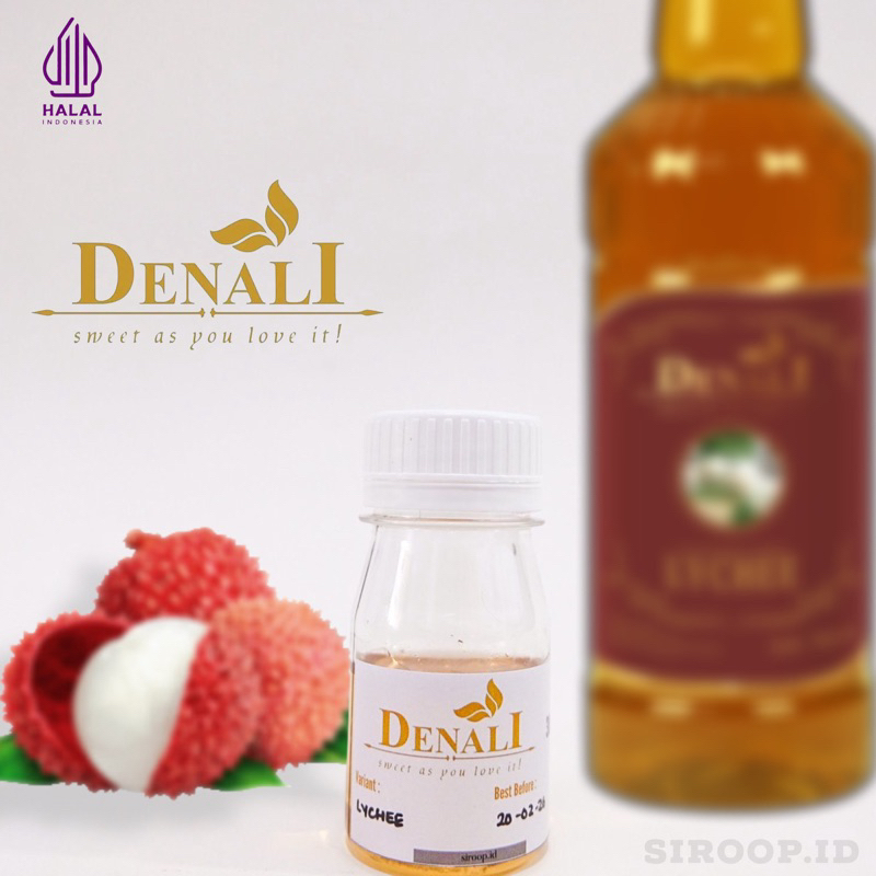 

Denali Syrup Repack Lychee / Sirup Leci Kopi (30ml,75ml,100ml)