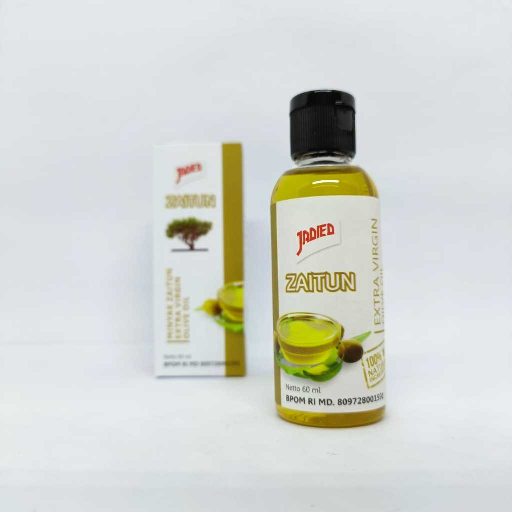 

Minyak Zaitun Jadied 60ML Virgin Olive Oil