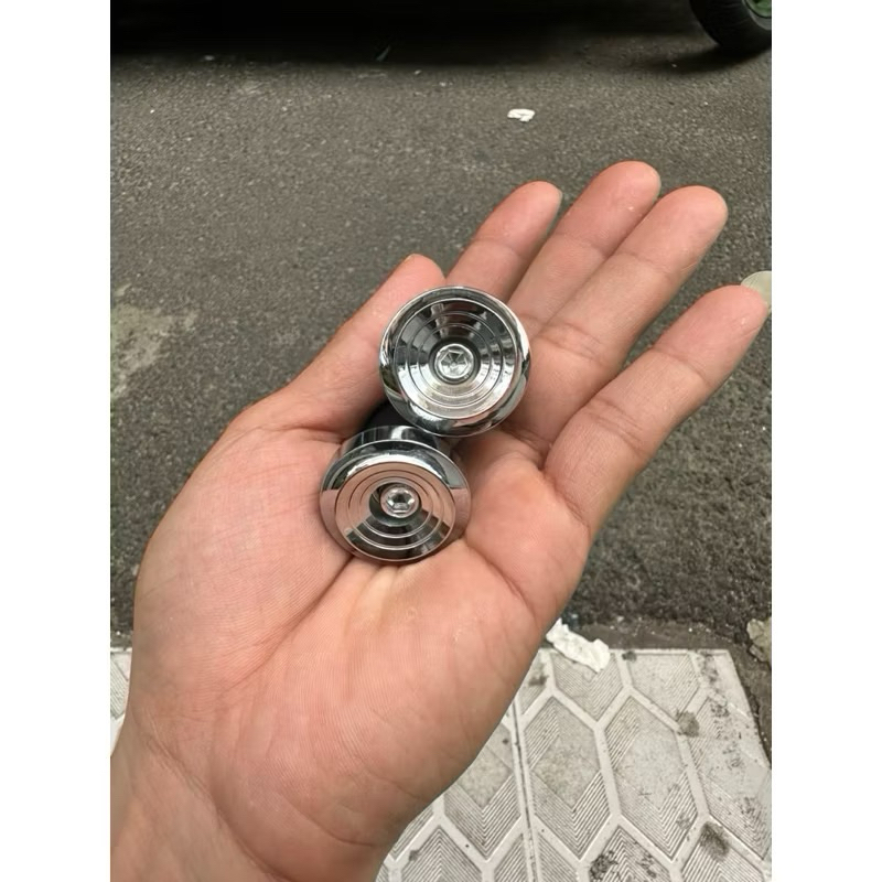 JALU STANG PREMIUM CROME JALU STANG BANDUL STANG CHROME GEPENG VARIO BEAT SCOOPY NMAX PCX IMPORT