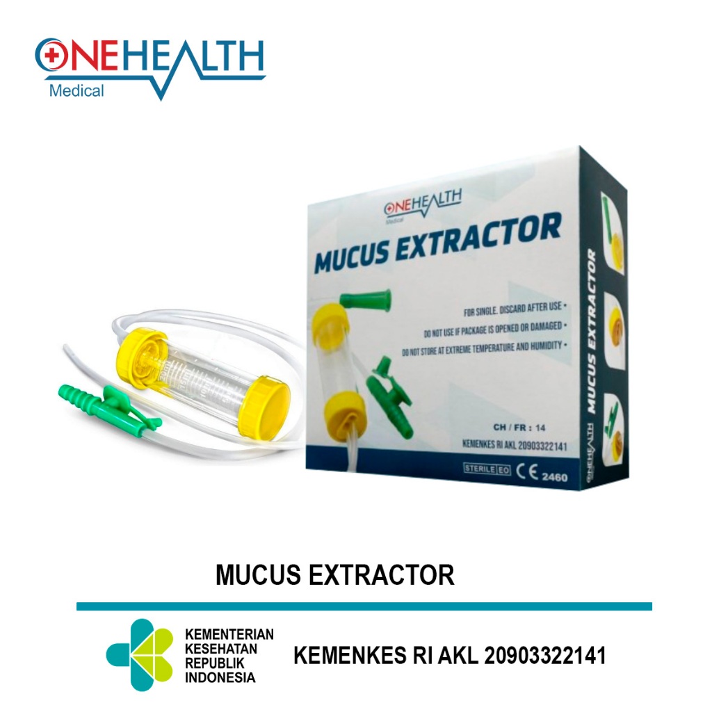 Mucus Extractor Suction Penyedot Lendir Bayi Steril