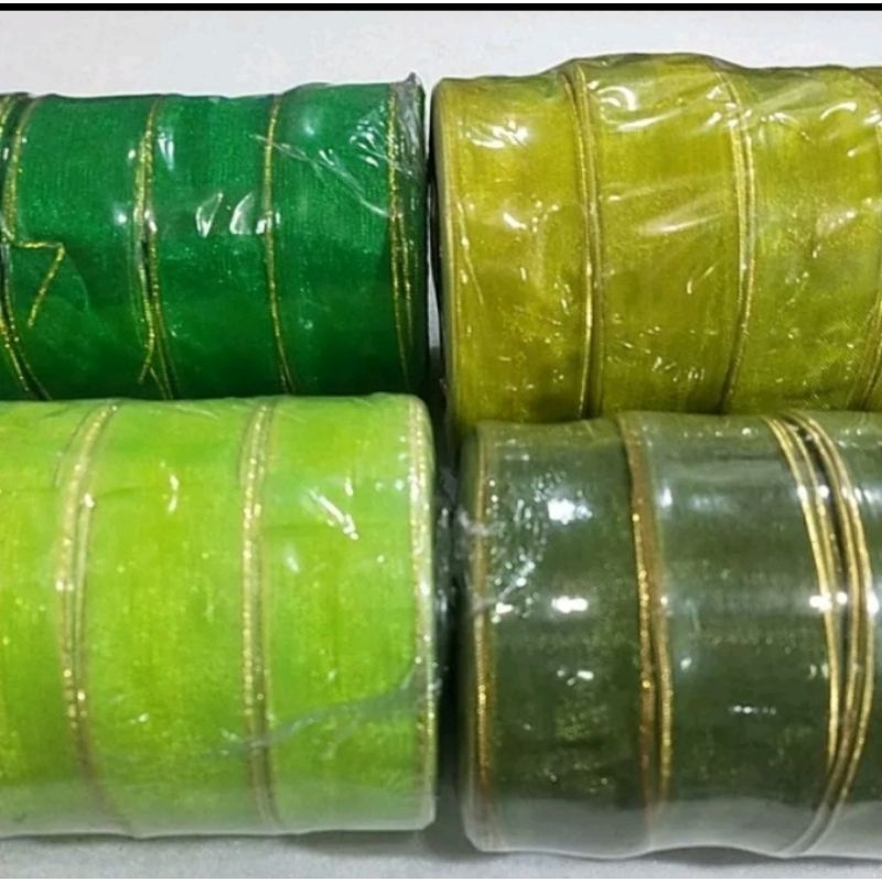 

Pita Organdi 1 Inci Hijau