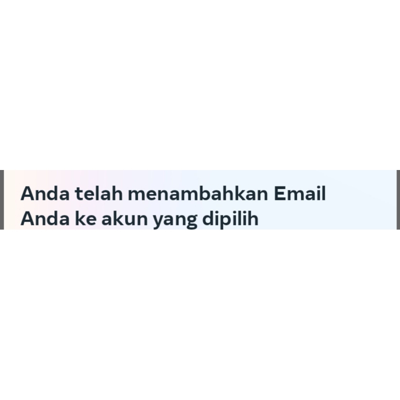 MENAMBAHKAN EMAIL FACEBOOK YANG EROR