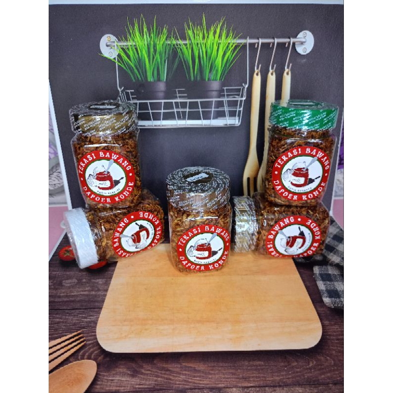 

Terasi Bawang Rebon Pedas150 ml bisa COD