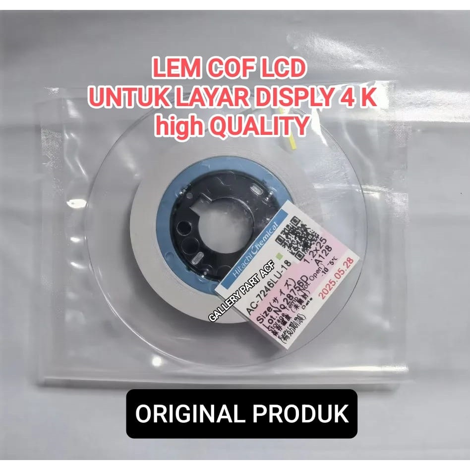 

[ 1 METER ] LEM Carbon conduktife ACF AC 7246LU 18 LEM Anisotropic Conduction film lem lcd TV ANDROID 4K/8K