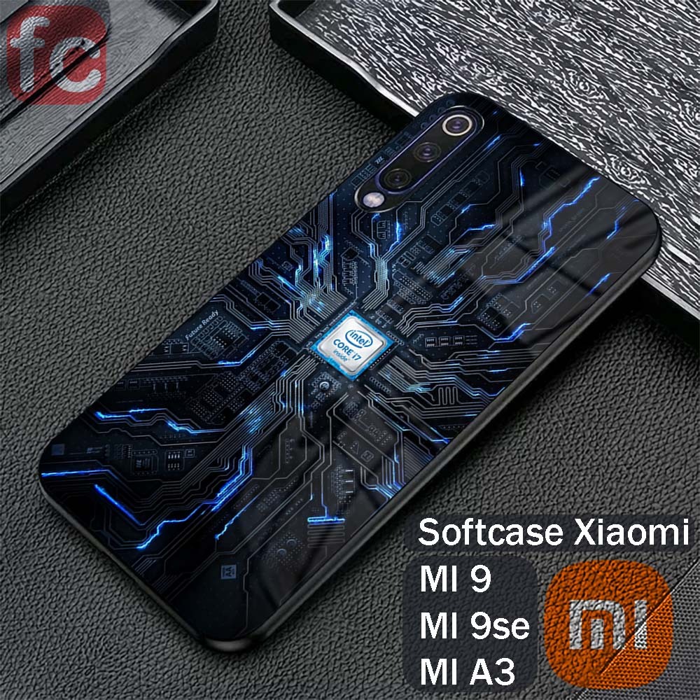 Softcase Kilau Xiaomi Mi 9 9se MI A3 | MI 9 Se |FR92| Case Hp Casing Kesing Mika Cover Pelindung Sma