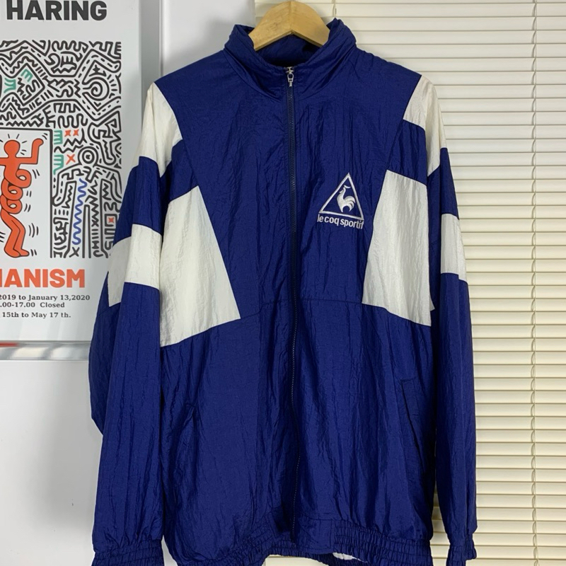 Vintage Le Coq Sportif Colorblock Windbreaker