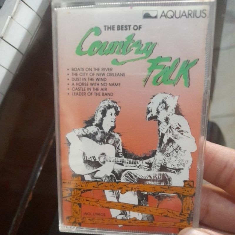 kaset pita country folk (K340)