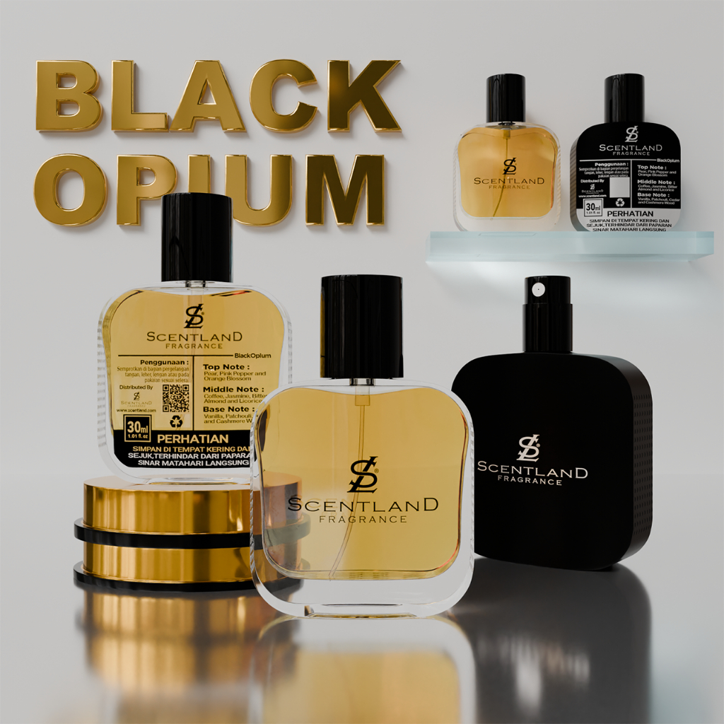 Blvck Opium Parfum Unisex Scentland Minyak Wangi Tahan Lama