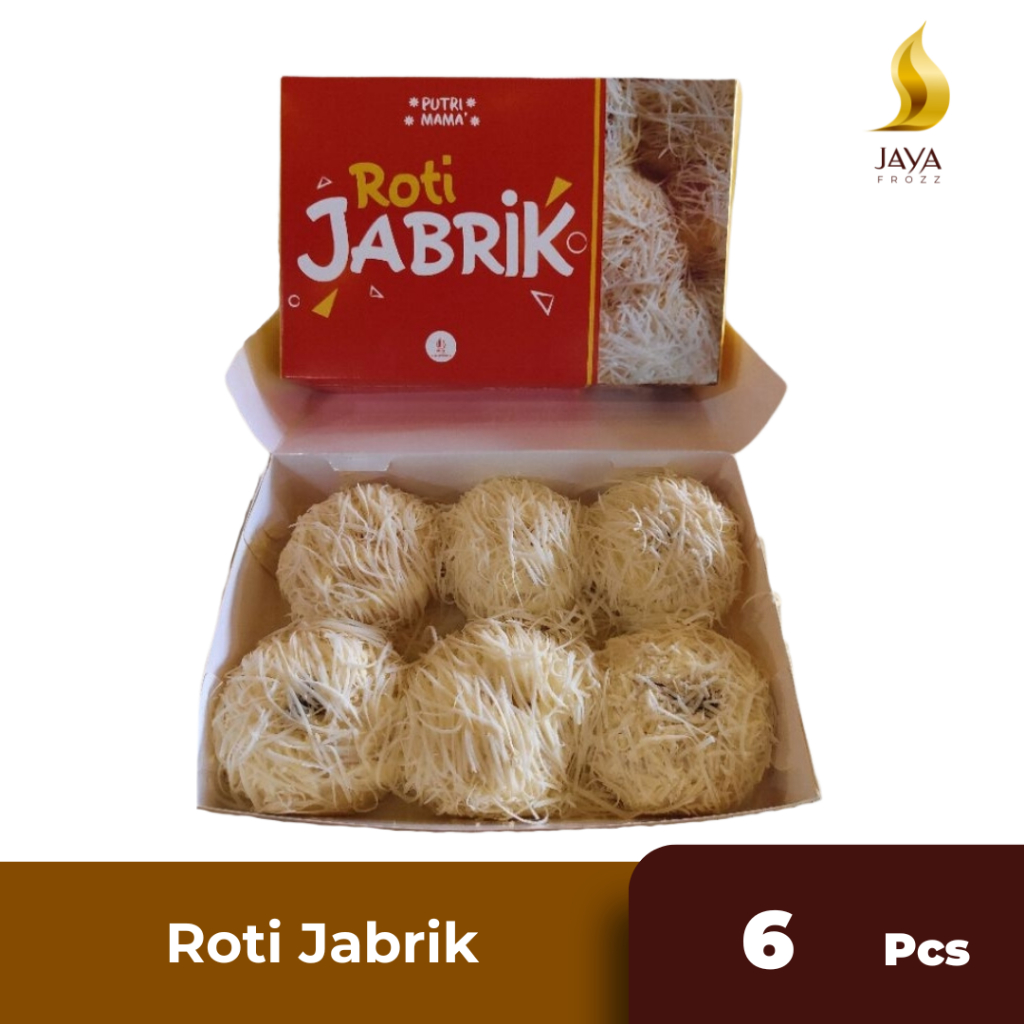 

ROTI JABRIK KEJU ISI COKLAT 6 PCS