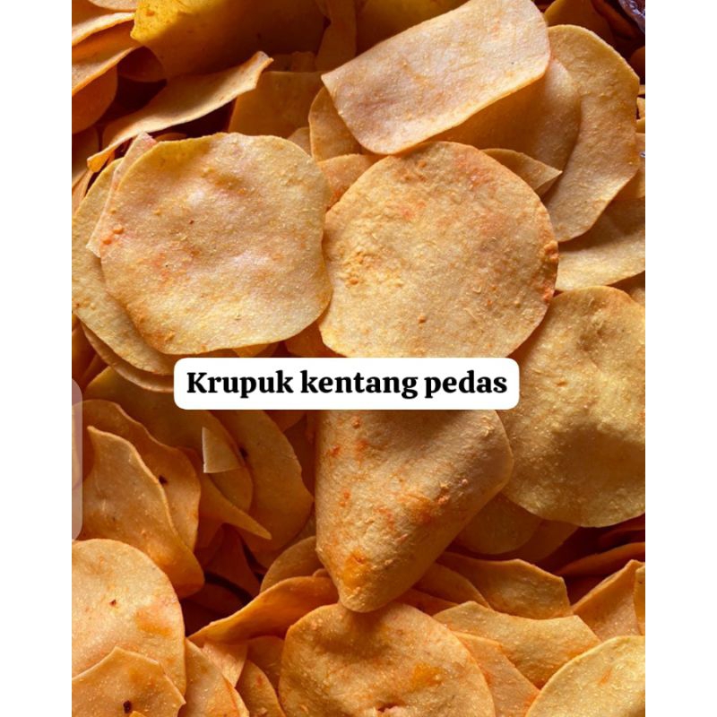

Kerupuk kentang pedas