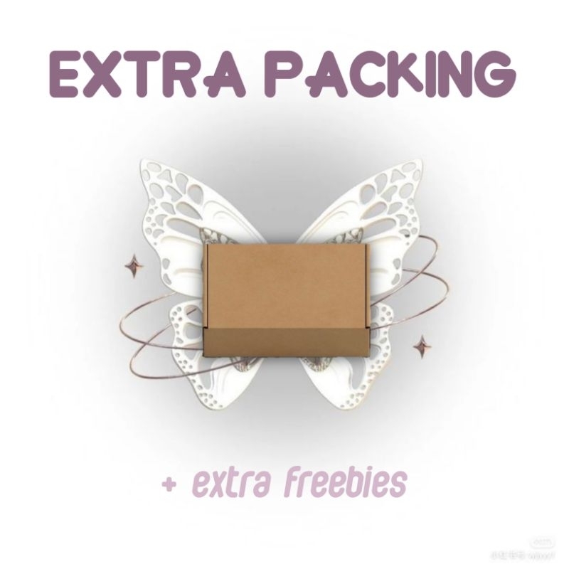 

❕BACA DESKRIPSI❕EXTRA PACKING + EXTRA FREEBIES / TAMBAHAN PACKING FAIRYWINGS.CO