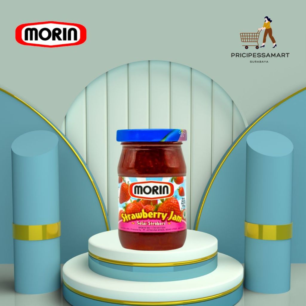 

MORIN STRAWBERRY JAM 170GR