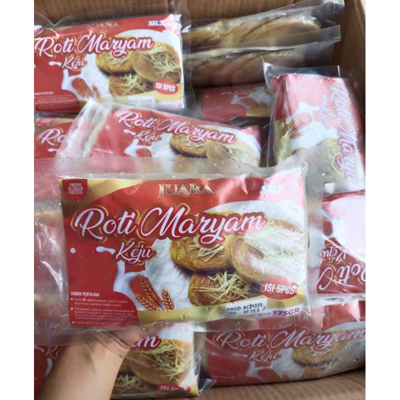 

Roti Maryam Cokelat Keju