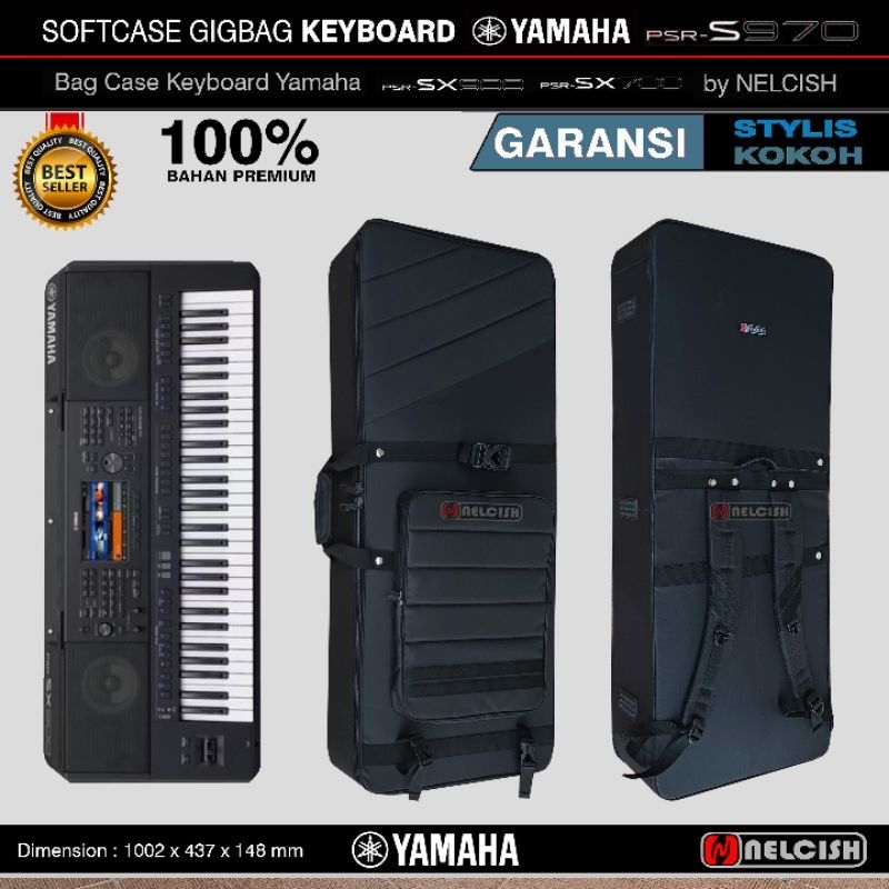Softcase Tas Gigbag Keyboard Yamaha PSR S770 PSR S775 Yamaha PSR S970 PSR 975 Yamaha psr sx700 PSR S