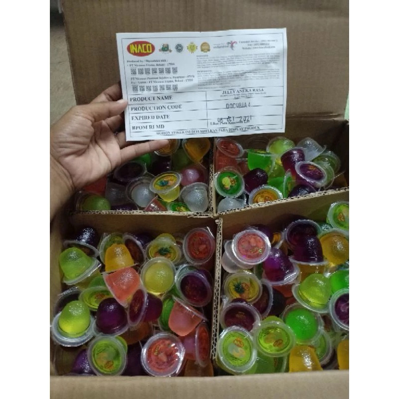 

JELLY INACO EXP 2026 PRODUKSI SELALU BARU