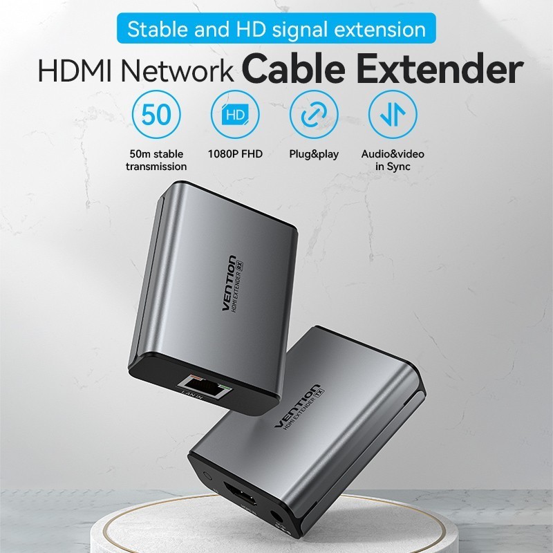 Vention HDMI Extender Over LAN Cable HDMI KVM Network Extender