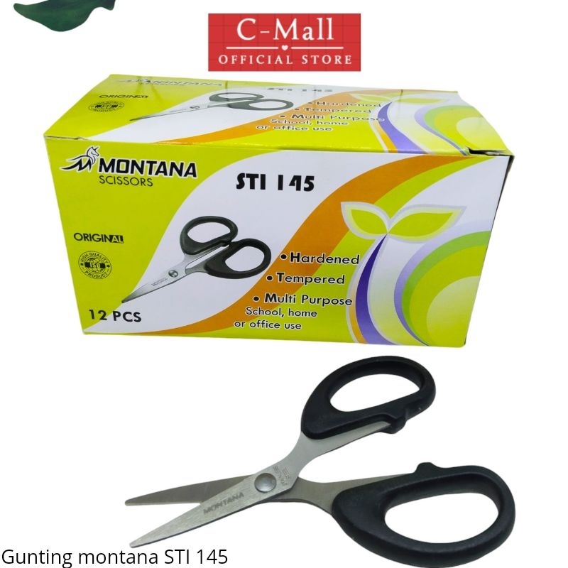 

C-MALL Gunting MONTANA STI 145/ Gunting Ukuran Kecil