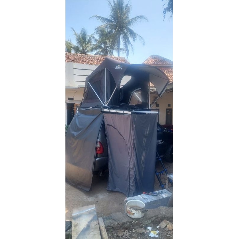 Annex toilet hydraulic untuk samping mobil cocok untuk campervan