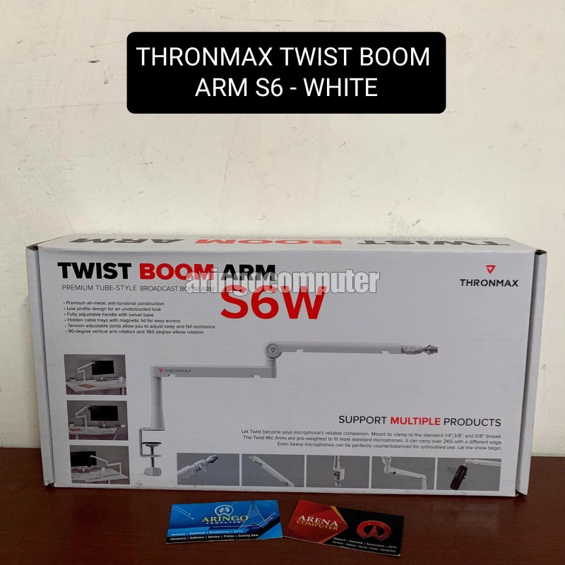 Accessories THRONMAX TWIST BOOM ARM S6 - WHITE