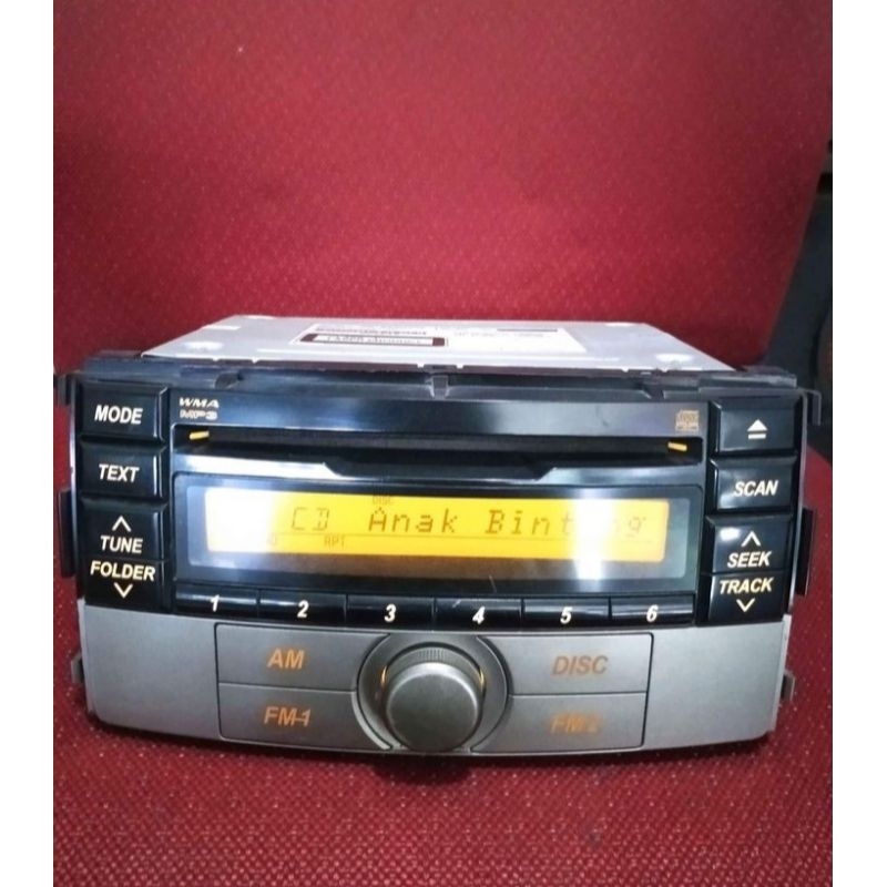 Head Unit Original Oem Toyota Rush / Terios Lama