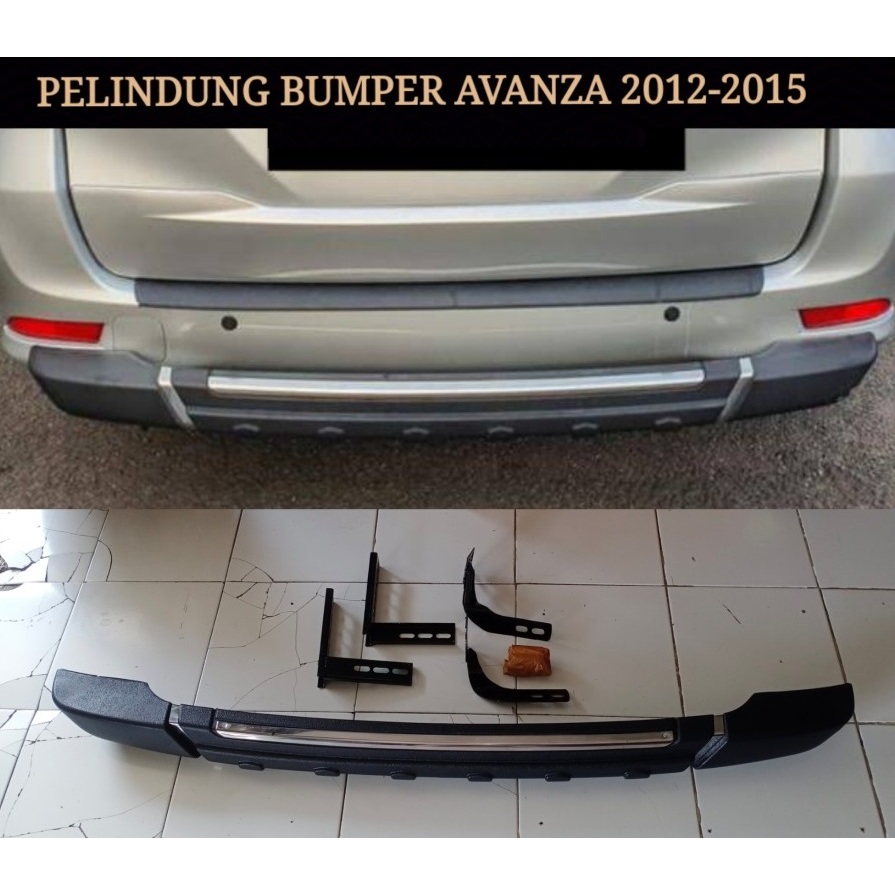 Pengaman Bumper Belakang Mobil All New Avanza Xenia