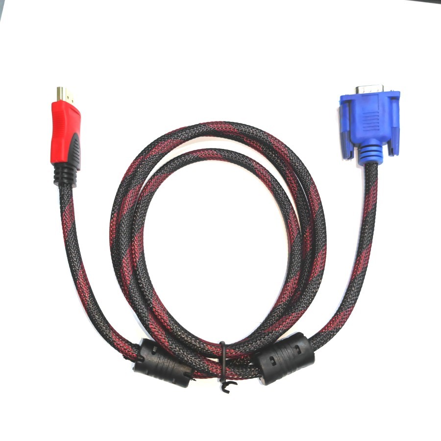 Kabel Cabel HDMI to VGA panjang 1,5meter