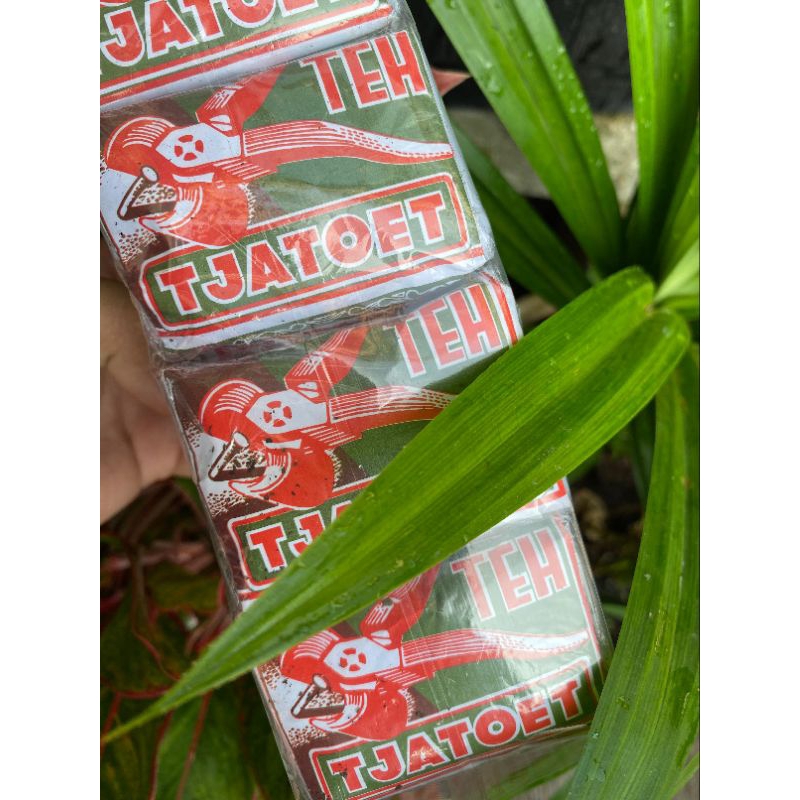 

teh catut teh tjatoet (barang ready) Isi 40gr x 10pcs Teh tjatoet hijau