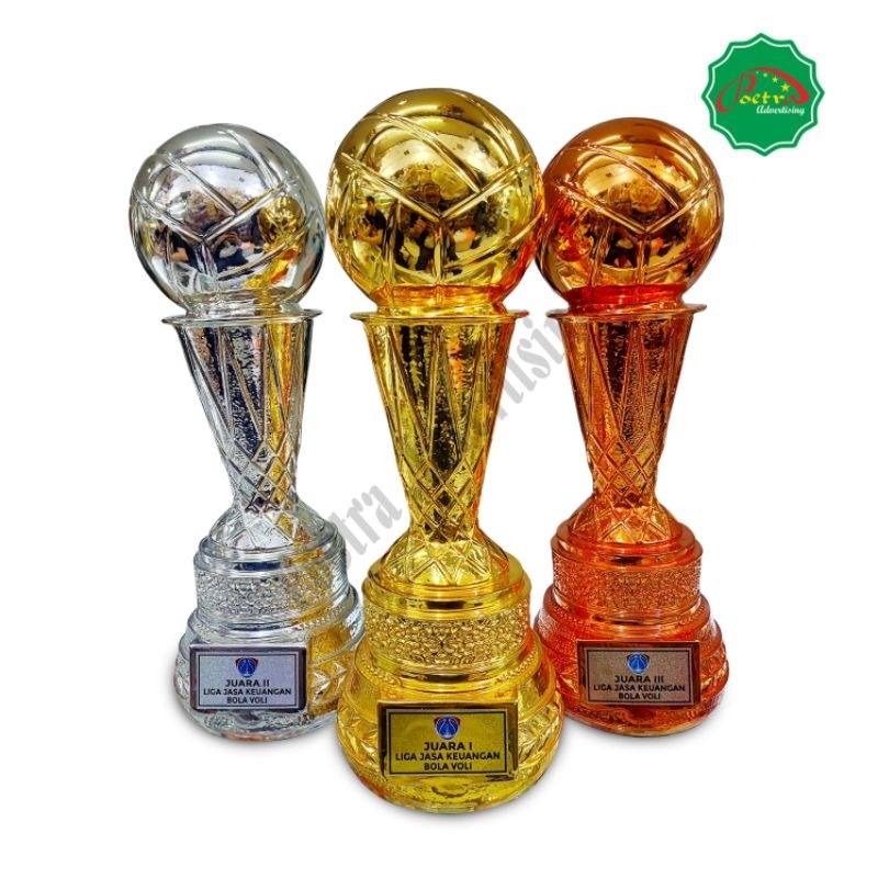 Piala Bola Voli Trophy Bola Volly 1 Set ( Isi 3 Pcs ) PREMIUM