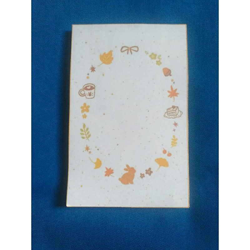 

Memo Pad Autumn 50 Lembar / Notepad Buku Kecil / Kertas Memo Saku Untuk Kantor Sekolah Pengingat