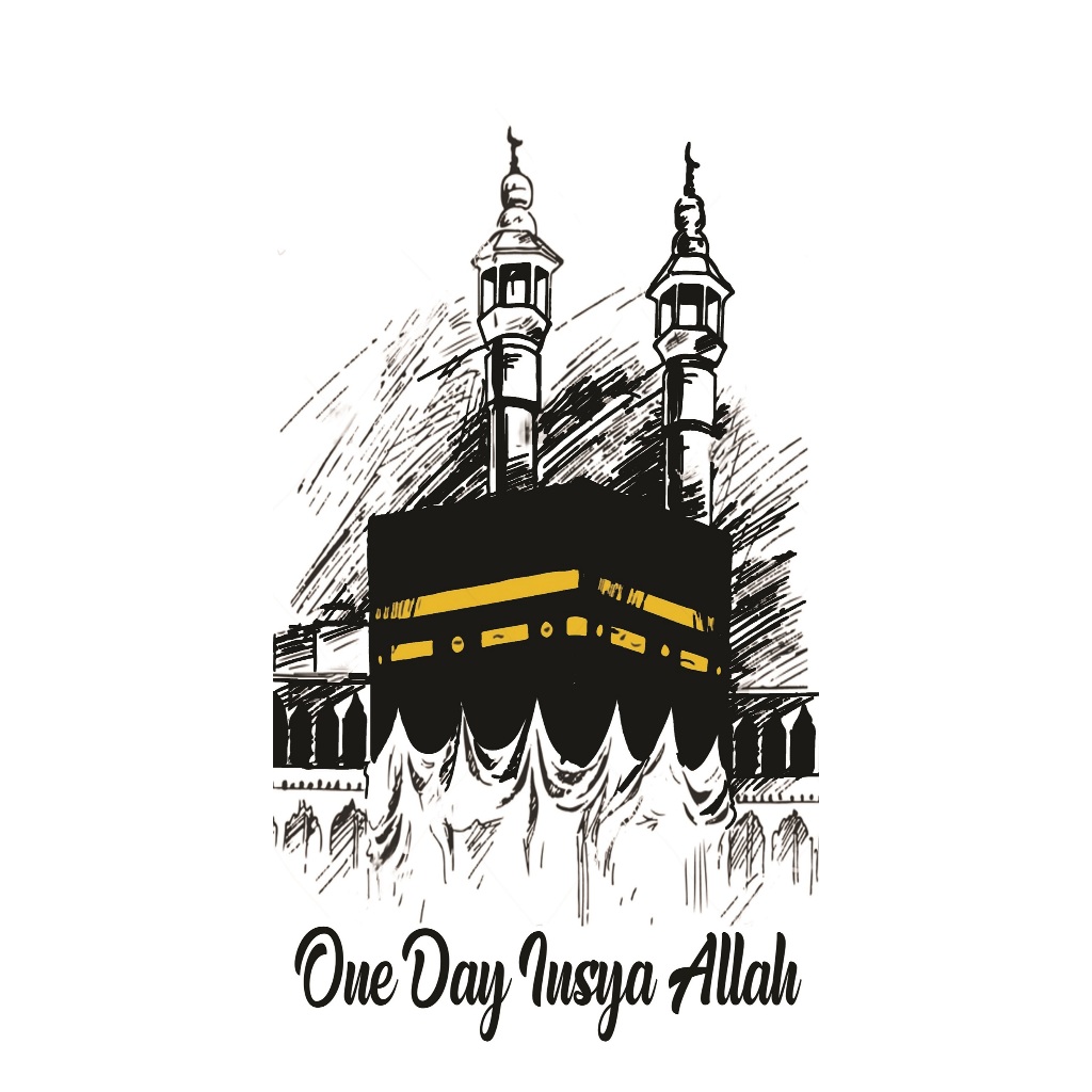 Hiasan Dinding MDF / Cinderamata / Makkah / Kakbah