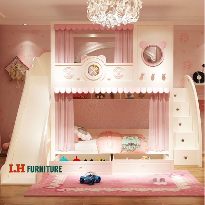 Tempat tidur tingkat anak prosotan , Ranjang anak tingkat lucu , Dipan tingkat anak prosotan , Tempa