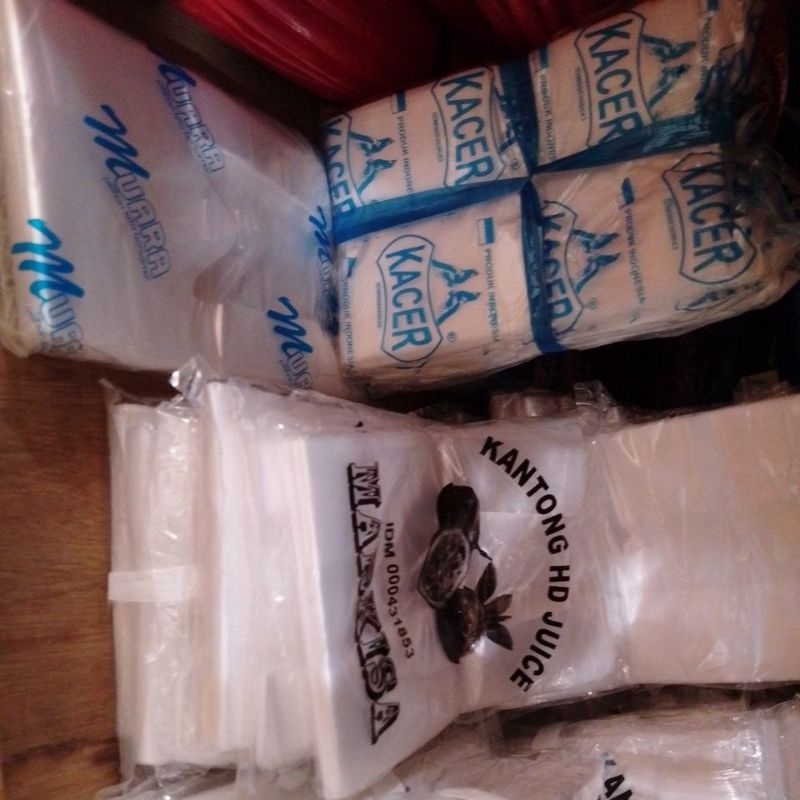 Plastik cup gelas ukuran 1 gelas jus boba kopi teh poci