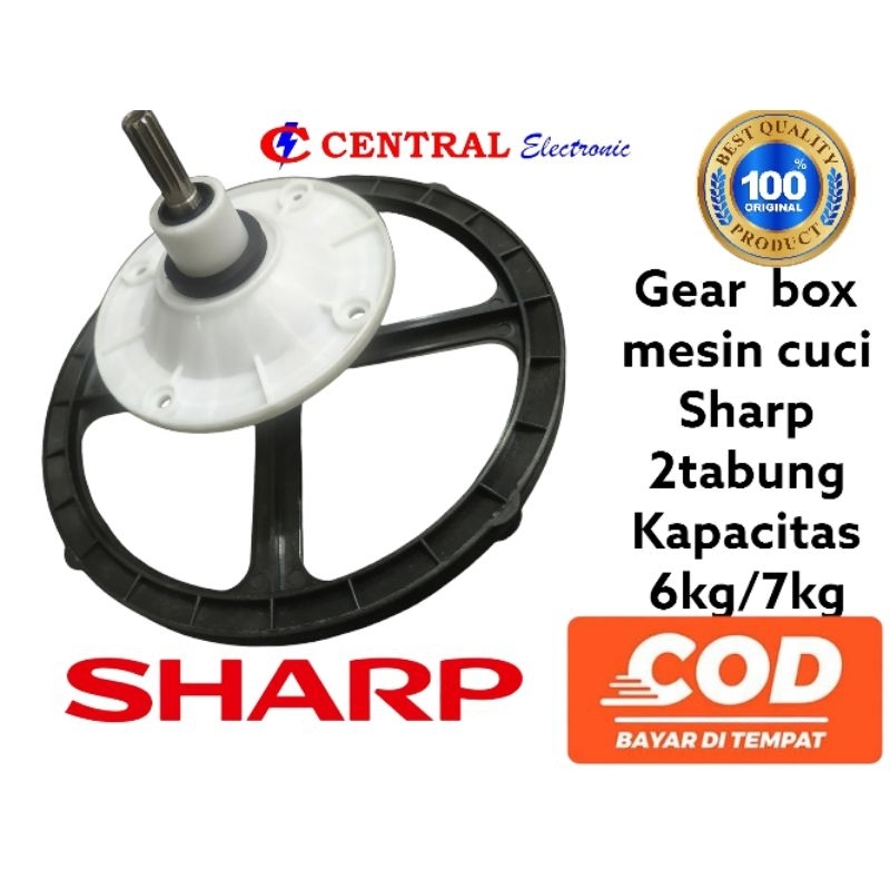 gearbox mesin cuci sharp kapasitas untuk 6kg /7kg//7.5kg