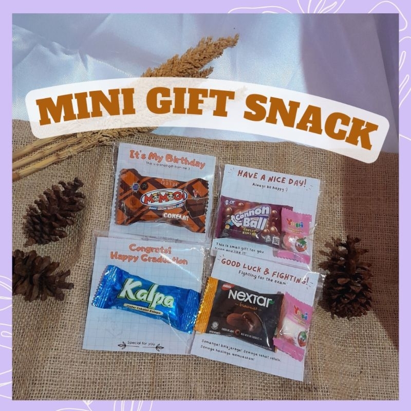 

MINI GIFT SNACK/ MINI GIFT MURAH/ MINI GIFT VIRAL