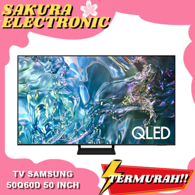 TV SAMSUNG 50 INCH QLED 4K UHD SMART TV 50Q60D 2024