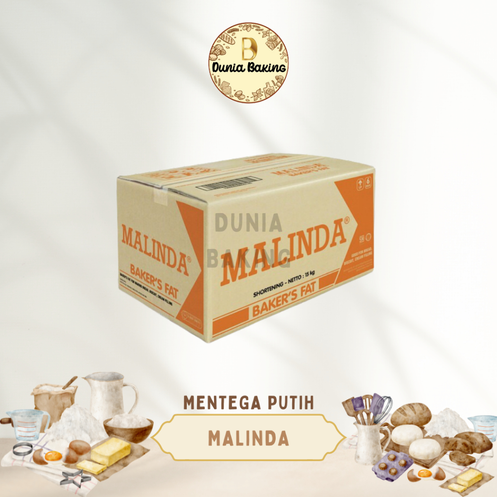 

Malinda Baker's Fat / Mentega Putih Malinda 1kg