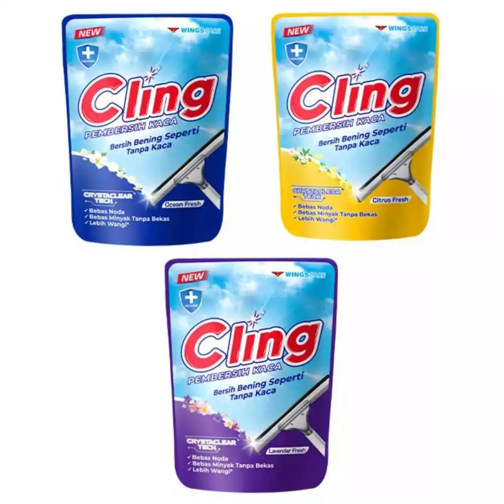 CLING PEMBERSIH KACA 425 ML