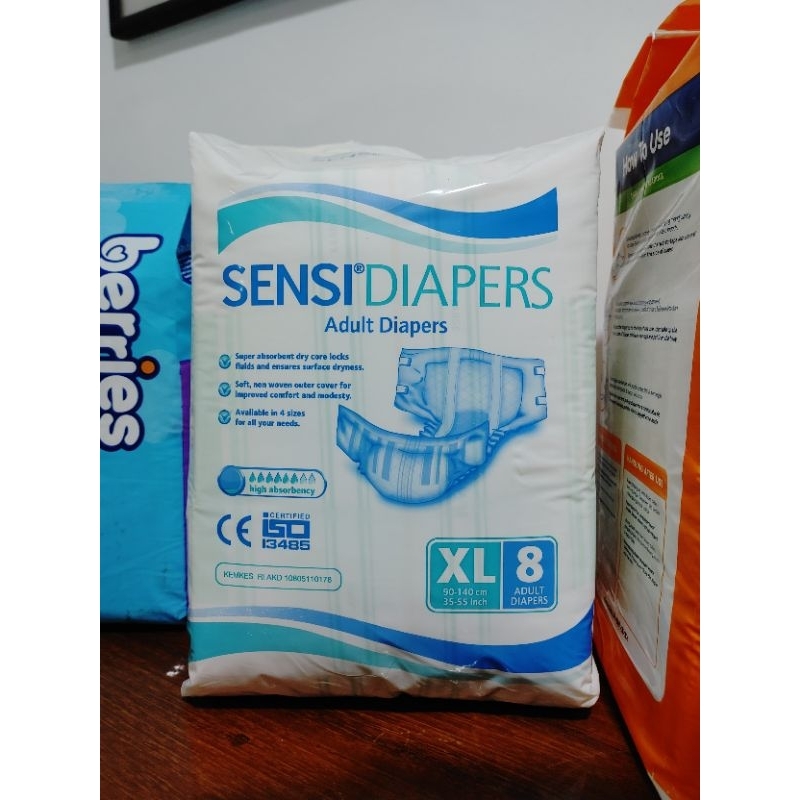 Sensi Diapers Popok Dewasa  (XL-8)