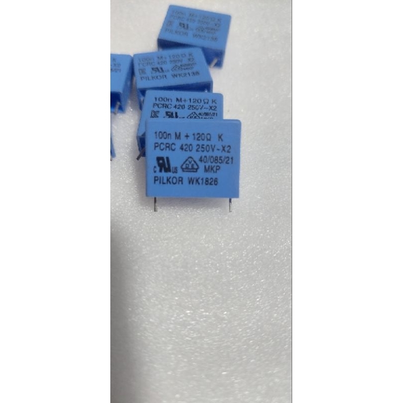 CAPASITOR MKP 100N-M+120OHM-250V-100NANO-ORIGINAL