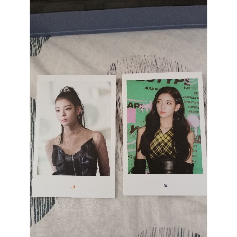 postcard Itzy Lia bundle 2 pc