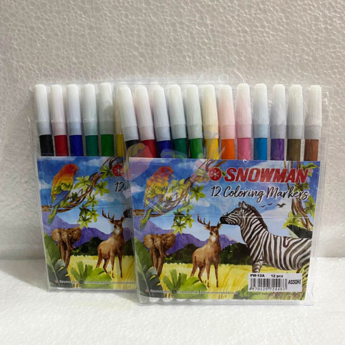 

SPIDOL 12 WARNA SNOWMAN
