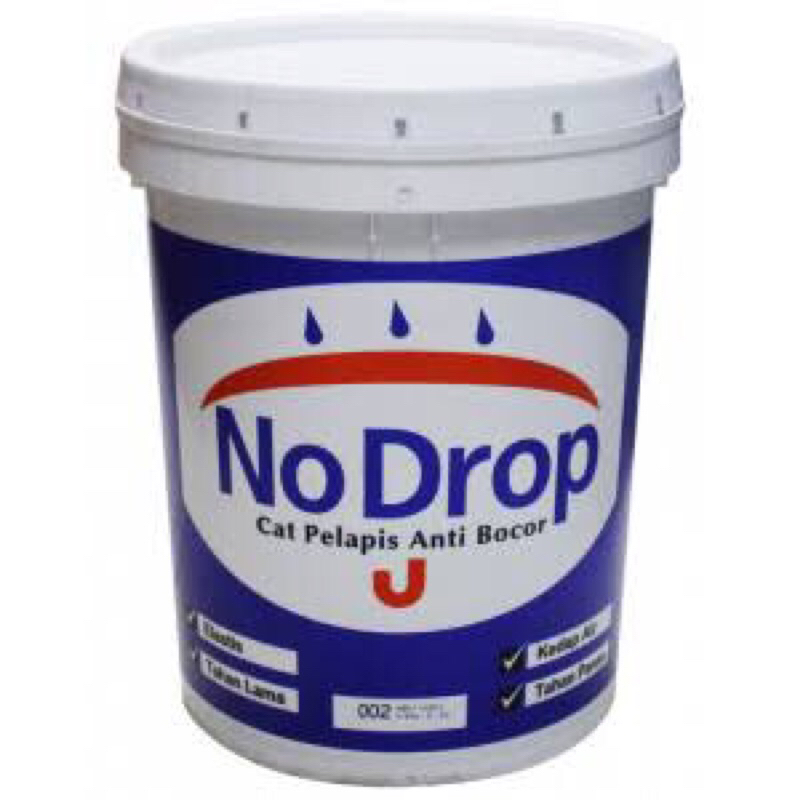 No Drop 1Pail 20Kg Cat Pelapis Original 100% Termurah Surabaya