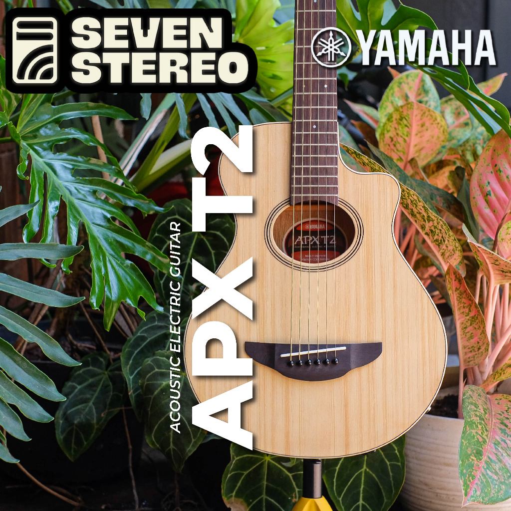 Yamaha APX-T2 APXT2 Travel Acoustic Electric Guitar Natural
