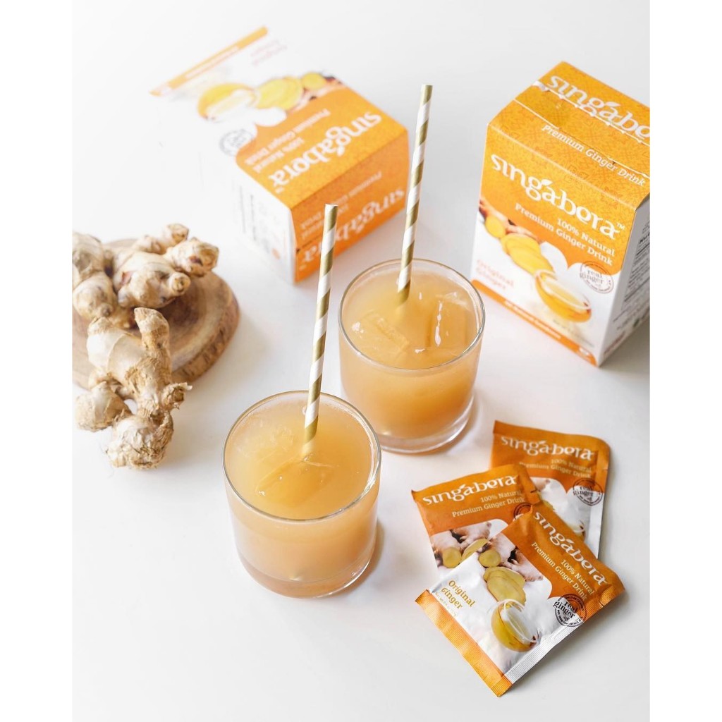 

GFD Singabera Premium Ginger Drink - Minuman Sari Jahe - 1 Box @ 12 Sachet