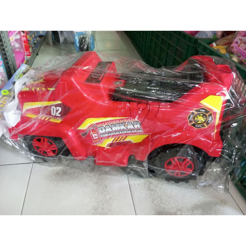 Mainan Anak Mobil Naik Pemadam, Polisi, TNI Dorong BR23 BR21 BR25