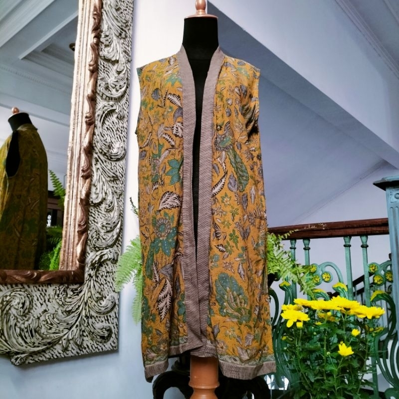 OUTER BATIK | OUTER BATIK TANPA LENGAN | OUTER BATIK PANJANG