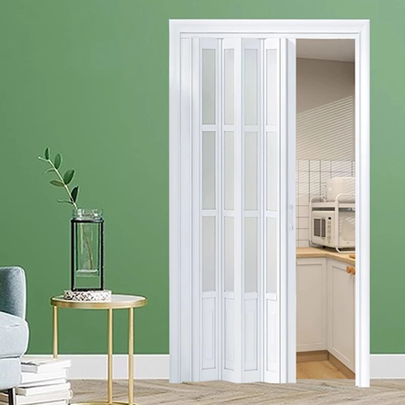 Reaim Pintu Lipat Pvc Kamar Penyekat Ruangan Pintu Kamar Tidur Mandi Pintu Geser Kamar Mandi Pintu