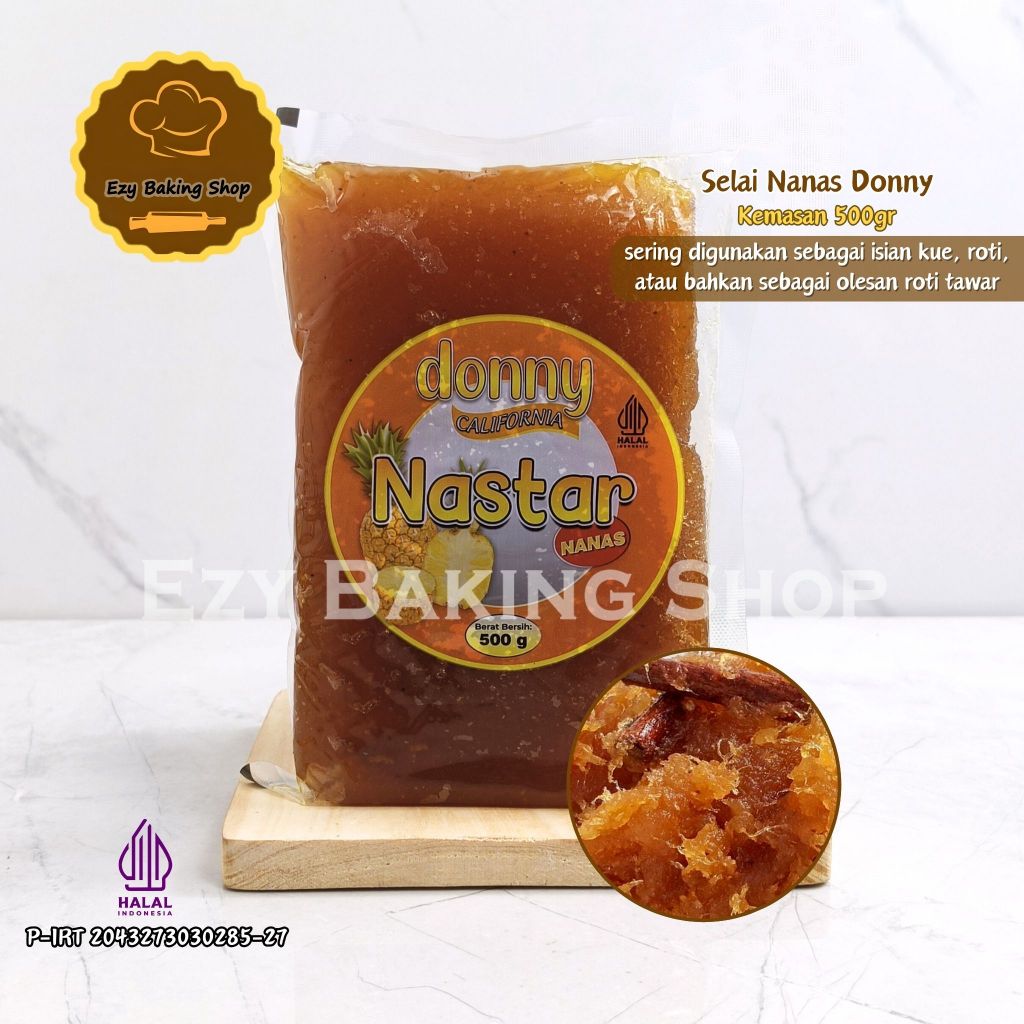 

Isian Nastar Selai Nanas DONNY 500gr