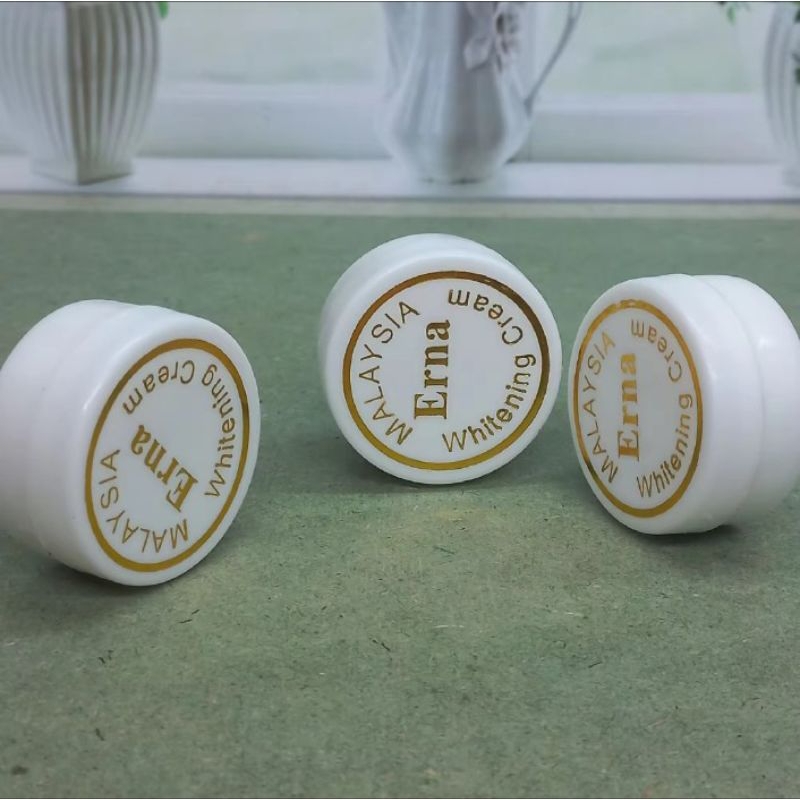 3pcs Bibit Pemutih Erna Whitening Malaysia || Cream Erna Whitening Original